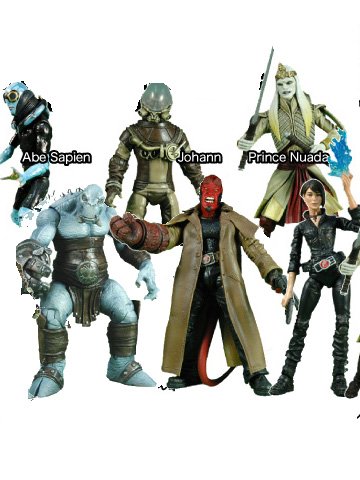 Cover image : Hellboy 2 The Golden Army - 7 Inch Action Figure (Set of 6)