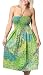 Alki'i Women's One-size-fits-all Tube Dress/Coverup with Peacock Print (many colors)