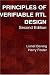 Principles of Verifiable RTL Design Second Edition - A Functional Coding Style Supporting Verification Processes in Verilog