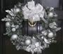 30" Crystal White Spruce Artificial Christmas Wreath - Unlit