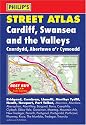 Philip's Street Atlas Cardiff, Swansea and the Valleys (Philip's Street Atlases)