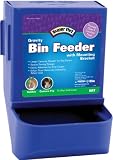 Super Pet Small Animal Gravity Bin Feeder with Bracket, Colors Vary