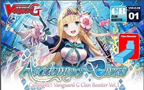 CFV Cardfight Vanguard G TCG VGE-G-CB01 English Academy Of Divas Clan Vol.1 Booster Box - 12 packs / 7 cards
