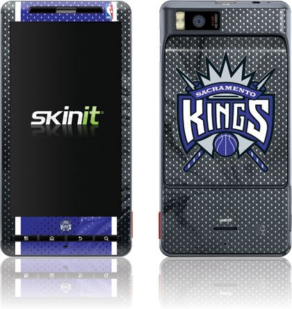 Skinit Sacramento Kings Away Jersey Vinyl Skin for Motorola Droid X