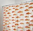 Goldfish Shower Curtain Clear Vinyl by Interdesign