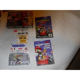 Mario Kart 64 Game and Official Player's Guide Bundle