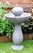 SOLAR IMOGEN SPERE BIRD BATH