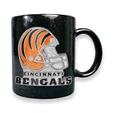Cincinnati Bengals 15oz Black Ceramic Mug