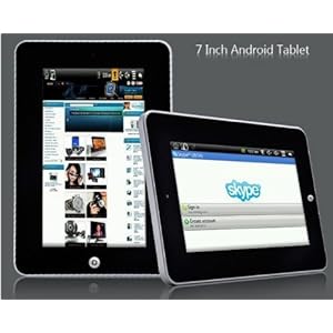 7 inch Android 2.2 ePad tablet VIA8650 tablet PC, 1.3MP camera, supports external 3G modem+WiFi+RJ45+two point touch screen+Flash 10.1+US Google Android Market