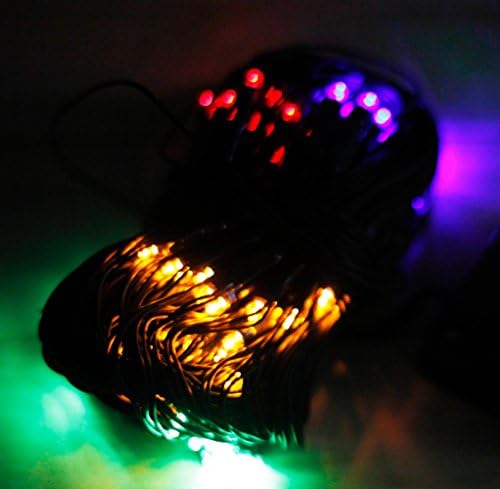 EBAT Solar Powered Christmas Netted Lights Weatherproof Solar Fairy String Lights for Festival, Outdoor, Gardens, Homes, Wedding, Birthday Party Decorations