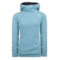 Eight2Nine Women Teddy Fleece Jacke mit Knopfleiste, blau