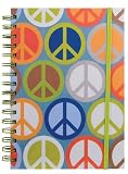 Pepper Pot Peace Out Spiral Bound Journal, Peace Out