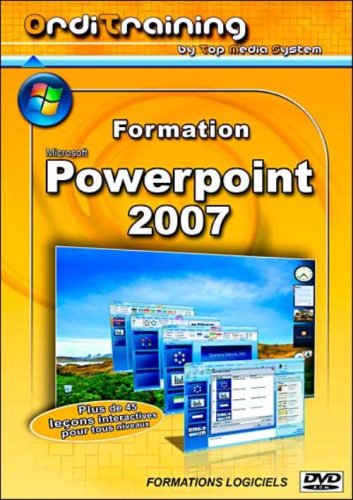 Formation - PowerPoint 2007 - Ensemble complet - 1 utilisateur - DVD - Win - français