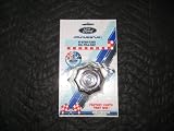 Ford Motorsport Oil Cap 1986-92 302 and 351W. Ford Motorsport Cap Chrome-plated screw-in cap with multicolor Oil/Ford Motorsport logos (for OE valve covers only)
