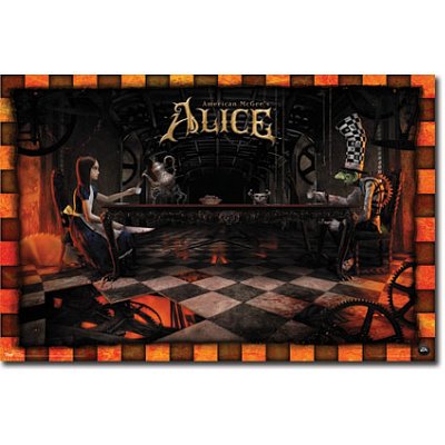 American McGee's Alice (Tea Party) Video Game Poster Print - 22x34American McGee's Alice (Tea Party) Video Game Poster Print - 22x34