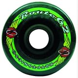 Kryptonics Krypto Route Skateboard Wheels (62mm, Black)