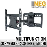 Profi Universal TV-Wandhalterung ExTender 6020 Aluminium, schwenk-, neig- und ausziehbar, 32-50 Zoll, VESA 100-400