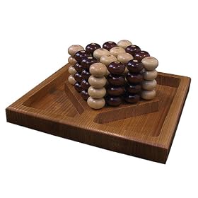 Square Root Games 0026 Pillars of Plato in Natural Finish Solid Hardwood by Square Root