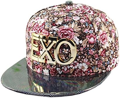Hipcap Women Outdoor Cap Snakeskin Snapback EXO Print Hip-Hop Dance Hat