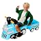 New Star My Mini Express Train with Trailer - Blue