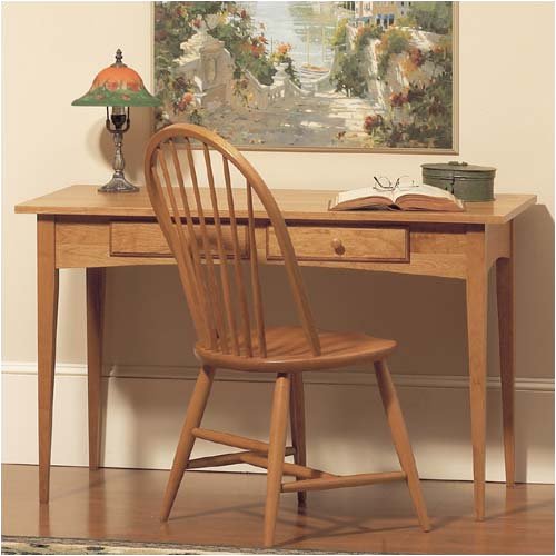Chatham Furniture 6324 (Antique Black/Wood) Highland Road 48" W Writing Desk in Cherry