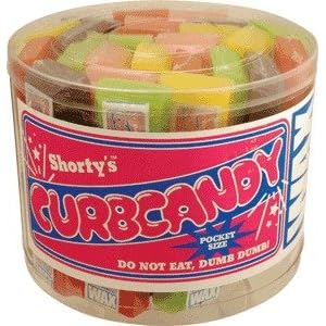 Shortys Curb Candy Skate Wax - 50 Pieces by 