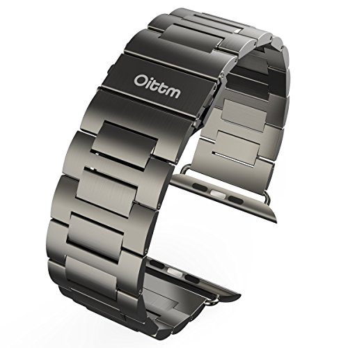 Apple watch band, oittm 38mm stainless steel metal replacement st…
