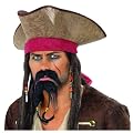 Schwarzer Piratenbart Bart Pirat Seer�uber