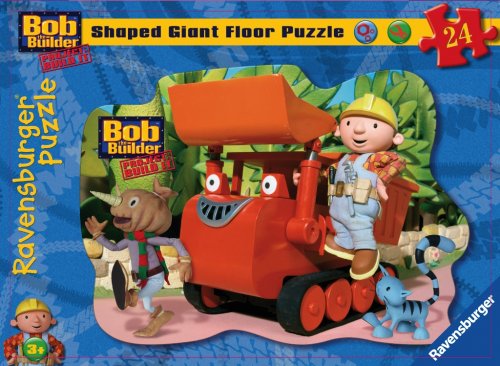 Childrens Toyshop  Toys : Bob the Builder Shaped Floor puzzle