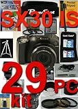 Canon Powershot SX30 IS 30 Piece Pro Kit