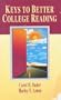 Keys to Better College Reading
