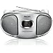 Philips AZ102S/05 Portable CD Player with AM/FM Radio - Silver