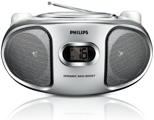 Philips - AZ102S/05 - Radio CD - Argent (Import Royaume Uni)