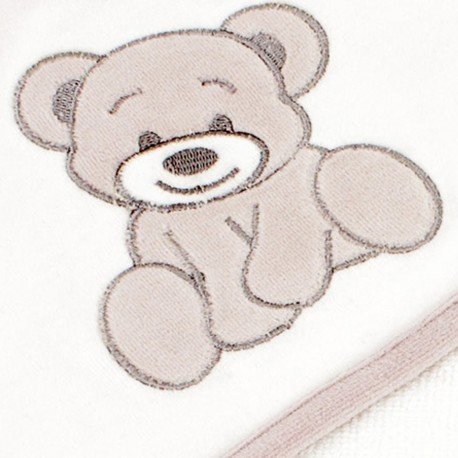 Imagen 2 de Conjunto de 2 piezas albornoz 'Pastelito' Tallas albornoz TU - A partir del naciemiento - Kinousses