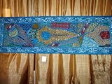 Review exoticindiacollection.com  / 40% Off Spectacular Zardozi India Sari Tapestry Wall Hanging Table Runner