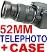 52mm TELEPHOTO Lens ~Including Lens Bag!~ Fits all 52MM Lenses, Including NIKON!