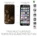 Apple iPhone 5/5s/5c Glass Screen Protectors by Kryptonite Shields High-Definition (HD) Ultra Clear Layered Tempered Glass - Easy to Install Bubble-Free Kit [2-Pack]