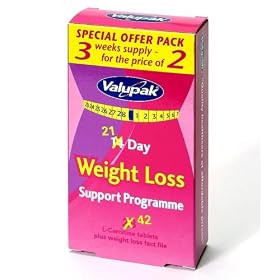 Valupak 21 Days Weight Loss Support Programme 42 Tablets