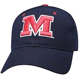 Zephyr Mississippi Rebels Dh Fitted Hat 7 1/2