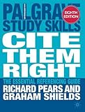 Cite them right : the essential referencing guide