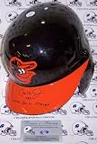 Cal Ripken Jr. Hand Signed Baltimore Orioles Throwback Full Size Authentic Helmet - Autographed MLB Helmets and Hats