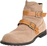 [ルーチェオム] Luce homme ベルト付ドレープブーツ  LH6310 SAND(サンド/26.5)