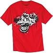 Icon Lockdown Men's Short-Sleeve Sports Wear Shirt - Red
