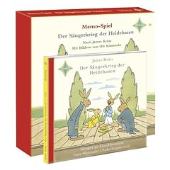 Der S�ngerkrieg der Heidehasen - CD und Memospiel: 1 CD, 33 Minuten. 48 Karten, 6 x 6 cm in stabiler St�lpschachtel mit vielen Spielideen im Beiheft. ... und Klaus Havenstein. Musik von Rolf Wilhelm.