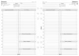 Filofax Calendar Refills Day Per Page Business Style 2012 A5 - FF-6851912