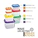 21 Day Fix Container Set by Prolific Kitchen - 7 Piece Portion Control Container Set - Color Coded Lids with Free Guide - BPA Free, Microwave Safe - Take The Guess Work Out of Dieting, Order Today!