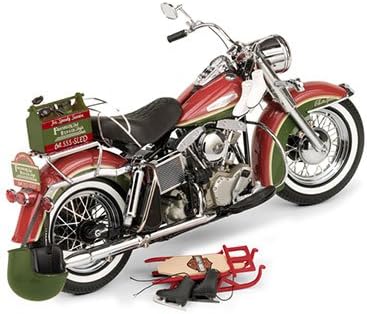2010 Harley Davidson Electra Glide Christmas Bike 1/10 1 of 1000 Produced by Franklin Mint