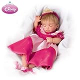 Lifelike Moving Baby Doll Wearing Disney Princess Character Dress: Always Dreams by Ashton Drake