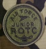 Air Force JROTC Patch (Round) Subdued