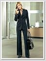 Eleganter Business Hosenanzug Anthrazit 113